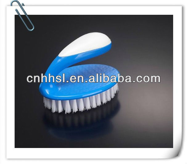 Two Components Handle Washing Clothes Scrub Brush